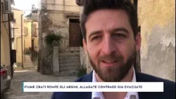 FIUME CRATI ROMPE GLI ARGINI, ALLAGATE CONTRADE GIÀ EVACUATE