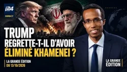 Does Trump regret eliminating Khamenei?