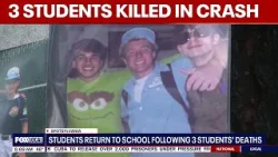 Students return to school after deaths of 3 Spotsylvania High School seniors in crash