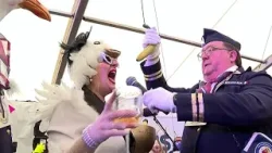 Frankreich kürt Möwengekreisch-Champion beim schrillen Karneval in Dünkirchen