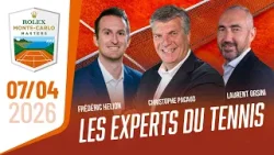 Les Experts du Tennis / Rolex Monte-Carlo Masters - 07/04/2026 Les Experts du Tennis / Rolex Monte-Carlo Masters - 07/04/2026