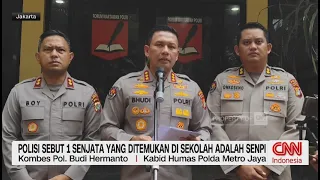 Polisi Sebut 1 Senjata yang Ditemukan di Sekolah Adalah Senpi