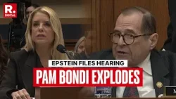 'Trump, The Most Transparent,' Pam Bondi Shouts At Democrats During Epstein Files Hearing | US News
