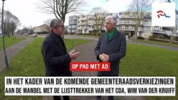 Op Pad Met Ad en de lijsttrekker van het CDA, Wim van der Kruijff