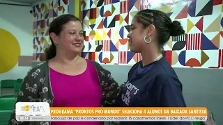 "Prontos Pro Mundo" program selects 4 students from the Baixada Santista region - 9/24/2026