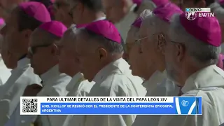 TO FINALIZE DETAILS FOR THE VISIT OF POPE LEO XIV