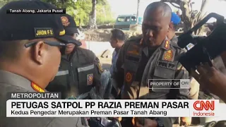 Petugas Satpol PP Razia Preman Pasar