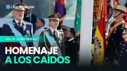 Emotivo homenaje a los caídos presidido por Felipe VI y la Princesa Leonor