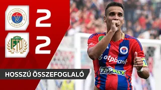 OTP Bank Liga: Vasas FC–ETO FC 2–2 | hosszú összefoglaló