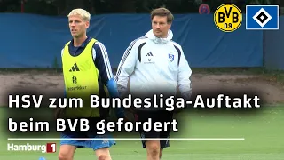 The Bundesliga is back: HSV kicks off against Borussia Dortmund