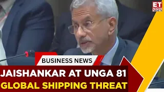 Jaishankar’s UNGA 81 Address Tonight: Shipping Security & Global Threats In Focus | Business News