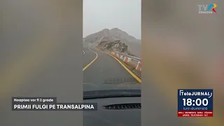 THE FIRST SNOWFLAKES ON TRANSALPINA