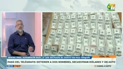 Of Ppal Albarracin - Detuvieron a dos hombres y secuestraron dólares y un auto en Paso Telegrafo