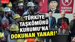 Vatan Partisi Zonguldak'a çıkarma yaptı! "Türkiye Taşkömürü Kurumu'na dokunan yanar!"