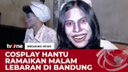 Cosplay Hantu di Alun-alun Bandung jadi Objek Favorit Swafoto Wisatawan | Breaking News