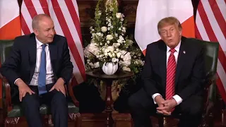 Irish leaders react after Trump says he'd 'love' to see a unified Ireland