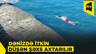 Dənizdə batan Zeynəbin axtarışları davam edir