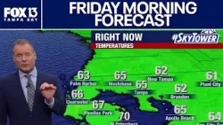 Погода в Тампе | Прогноз на утро пятницы Погода в Тампе | Прогноз на утро пятницы