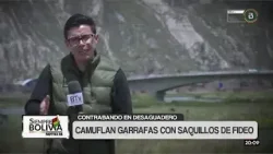 Contrabandistas desvían de garrafas de GLP por rutas alternas en Guaqui