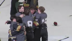 Rhode Island hockey team wins state title a month after shooting during one of their games