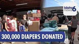 Idaho Diaper Bank Receives Record 300,000 Diaper Donation