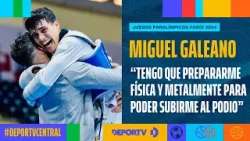 Miguel Galeano (para taekwondo): "Me gustaría traer una medalla de París"