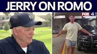 Jerry Jones on Romo arrest, tinting AT&T Stadium windows