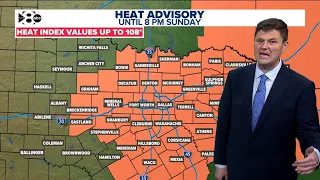 DFW Weather: More triple-digits, but cold front possible near end of 14 day forecast
