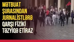 “Real TV”nin əməkdaşlarının fiziki təzyiqlə üzləşməsi yolverilməzdir” | APA TV