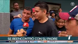 Gustavo Herrera se reencuentra con su familia tras iniciar su proceso en Cambiando Vidas