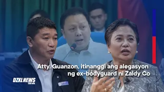 Atty. Guanzon, itinanggi ang alegasyon ng dating bodyguard ni Zaldy Co