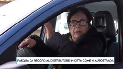 PASQUA DA RECORD AL DISTRIBUTORE: IN CITTÀ COME IN AUTOSTRADA