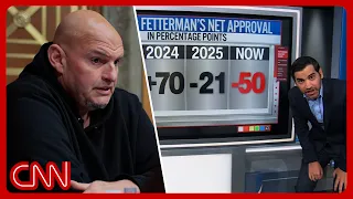 PA Dems 'absolutely despise' Fetterman; Senator's net approval plummets