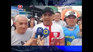 Tsunami demonstrated his rescue skills to the people of Mérida