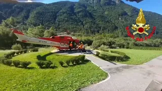 BERGAMO – EVACUATE 29 PERSONE BLOCCATE AI RIFUGI COCA E BRUNONE
