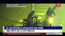 CINCO TV - ?Don Torcuato?: el COT? detuvo a un sujeto que robó una moto ?de la vía pública #tigre