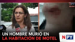 Un hombre murió en la habitación de motel