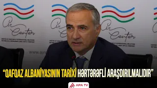 Fədir Şəfiyev: Tarixlə bağlı yaranan boşluqlara imkan verilməməlidir I APA TV