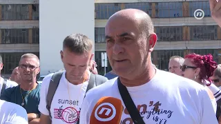 ZENIČKI RUDARI PONOVO PRED VLADOM FBiH: AKO NE BUDE RJEŠENJA, SLIJEDE MASOVNIJI PROTESTI