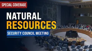 Natural resources governance - Security Council Open Debate | United Nations