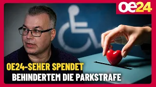 oe24 viewer pays parking fine for disabled man