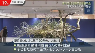 Sogetsu School 100th Anniversary: Ikebana Exhibition at Hakata Hankyu