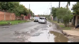 A Street Crying for Help in Mariano Roque Alonso!