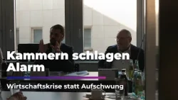 Economic Crisis Instead of Recovery – Chambers Sound the Alarm I Sachsen Fernsehen