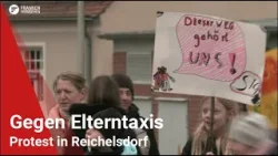 Reichelsdorf: Grundschüler protestieren gegen Elterntaxis
