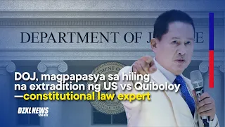 Hindi naman porket kapag dinala si Quiboloy sa US hindi na siya ibabalik dito —constitutional expert