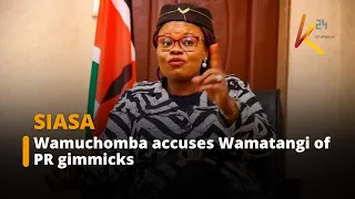 Wamuchomba accuses Wamatangi of PR gimmicks, offers Ksh1M for proof of tarmacked road in Githunguri