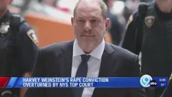 Harvey Weinstein's rape conviction overturned by NYS top court