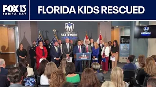 Operation Statewide Shield: Florida kids rescued in human trafficking sting