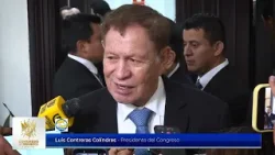 Pdte. Luis Contreras da a conocer los avances obtenidos en la Instancia de Jefes de Bloque. 7-4-2026